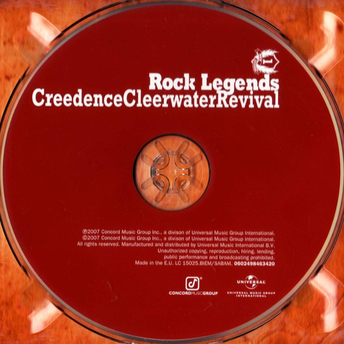 Creedence Clearwater Revival Rock Legends : CD